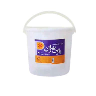 رنگ نیمه پلاستیک پارس بهاران کد 410 وزن 12 کیلوگرم