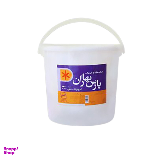 رنگ نیمه پلاستیک پارس بهاران کد 410 وزن 12 کیلوگرم