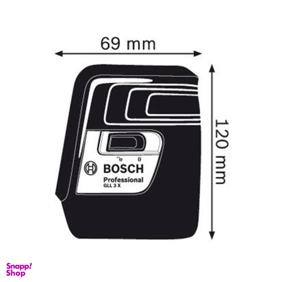 تراز لیزری بوش (Bosch) مدل Gll 3 X