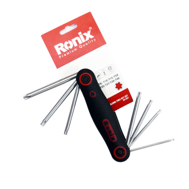 آچار آلن ستاره ای رونیکس (Ronix) مدل Rh-2021 مجموعه 8 عددی