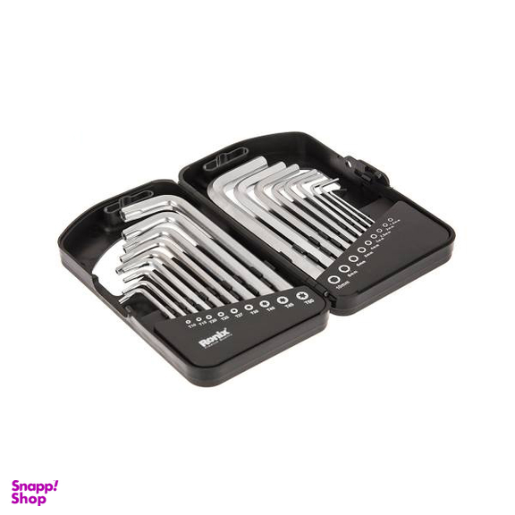آچار آلن و ستاره ای رونیکس (Ronix) مدل Rh-2051 مجموعه 18 عددی