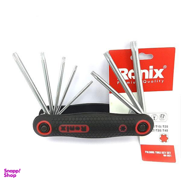 آچار آلن ستاره ای رونیکس (Ronix) مدل Ron-2021 مجموعه 8 عددی