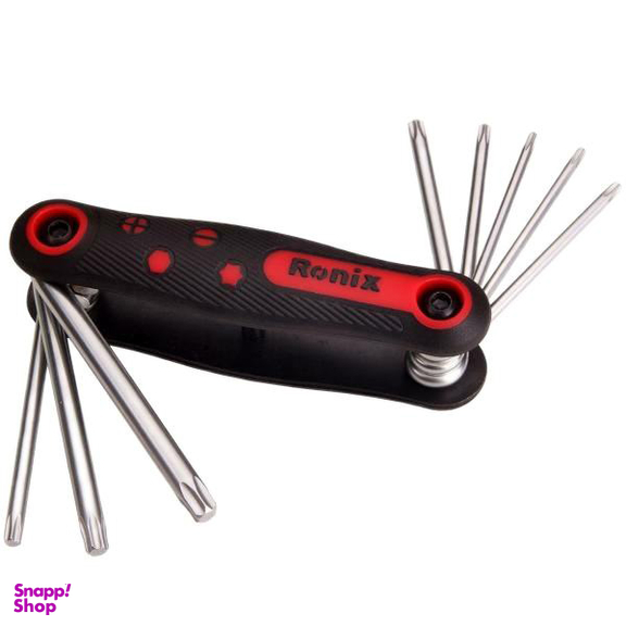 آچار آلن ستاره ای رونیکس (Ronix) مدل Ron-2021 مجموعه 8 عددی