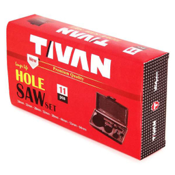 مته گرد بر تیوان (Tivan) مدل Art-Tkw-N11 مجموعه 11 عددی