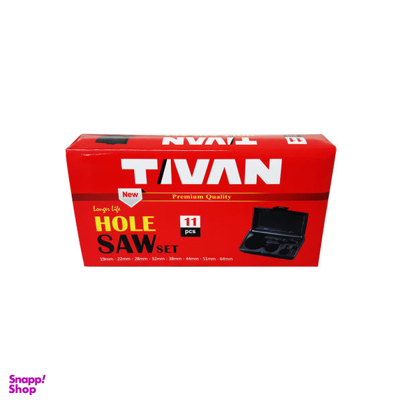 مته گردبر تیوان (Tivan) مدل At-011 مجموعه 11 عددی