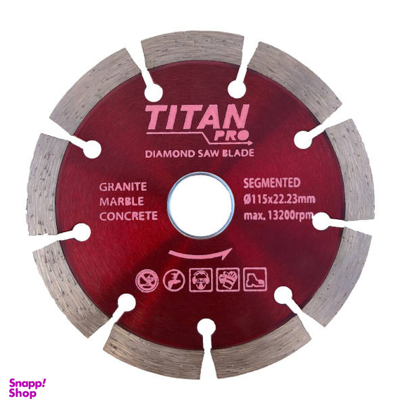 صفحه برش گرانیت تیتان پرو (Titan Pro) مدل Tpc 115
