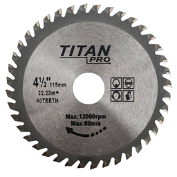 صفحه برش الماسه چوب تیتان پرو (Titan Pro) مدل Wsb115