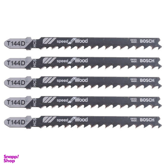 تیغه اره عمود بر بوش (Bosch) مدل T144D کد 2608630040 مجموعه 5 عددی