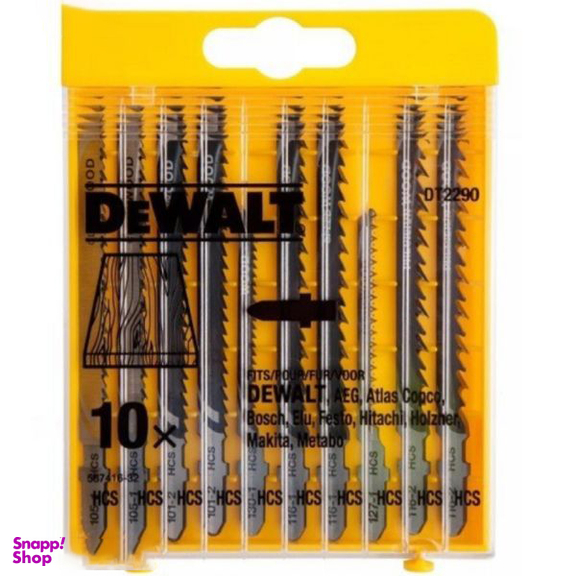 تیغه اره عمود بر دیوالت (Dewalt) مدل Dt2290 مجموعه 10 عددی