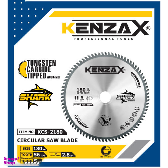 تیغ اره دیسکی کنزاکس سری Shark مدل Kcs-2180