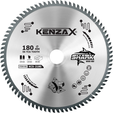 تیغ اره دیسکی کنزاکس سری Shark مدل Kcs-2180