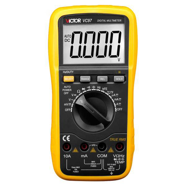 مولت متر دیجیتال ویکتور (Victor) مدل Vc97 اتورنج سلکتوری Ac، Dc کارخانه Victor