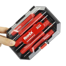 پیچ گوشتی ساعتی رونیکس (Ronix) مدل Rh-2712 مجموعه 6 عددی