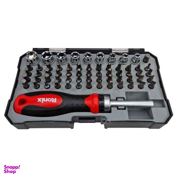 سری پیچ گوشتی و بکس رونیکس (Ronix) مدل Rh-2716 مجموعه 63 عددی