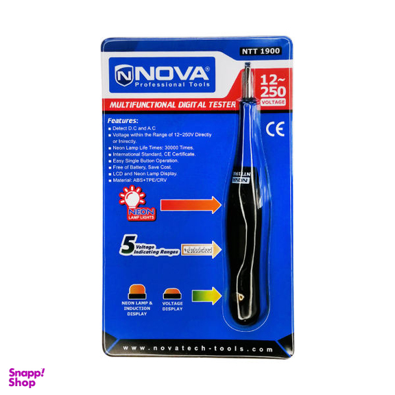 فازمتر دیجیتال نووا (No Va) مدل Mma-Fd-19000