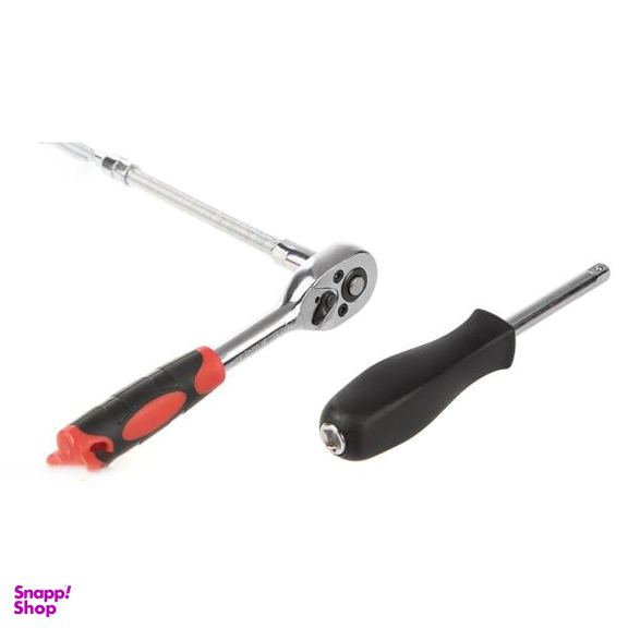 آچار و سری بکس و پیچ گوشتی ساتاگود (Satagood) مدل G-10027 مجموعه 46 عددی