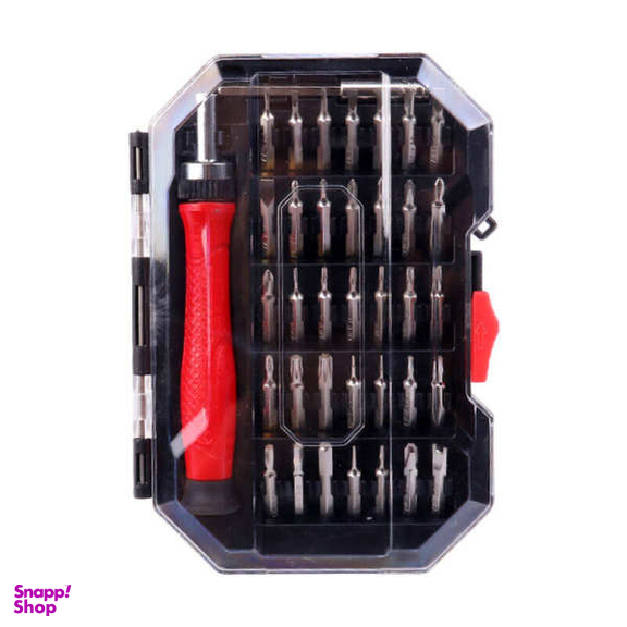 پیچ گوشتی جغجغه ای ساعتی رونیکس (Ronix) مدل Hr-2719 مجموعه 37 عددی