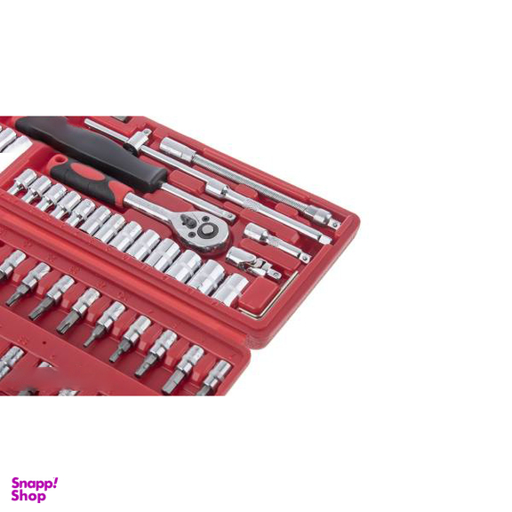 آچار و سری بکس و پیچ گوشتی ساتاگود (Satagood) مدل G-10028 مجموعه 46 عددی