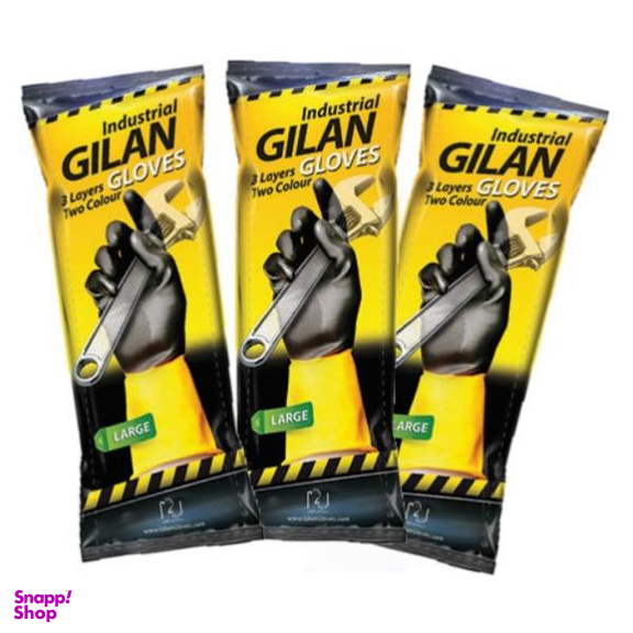 دستکش ایمنی دستکش گیلان (Gilan Glaves) مجموعه 3 عددی