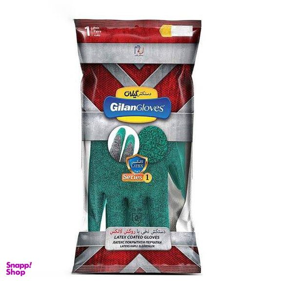 دستکش ایمنی دستکش گیلان (Gilan Glaves) مدل 01 مجموعه 12 عددی