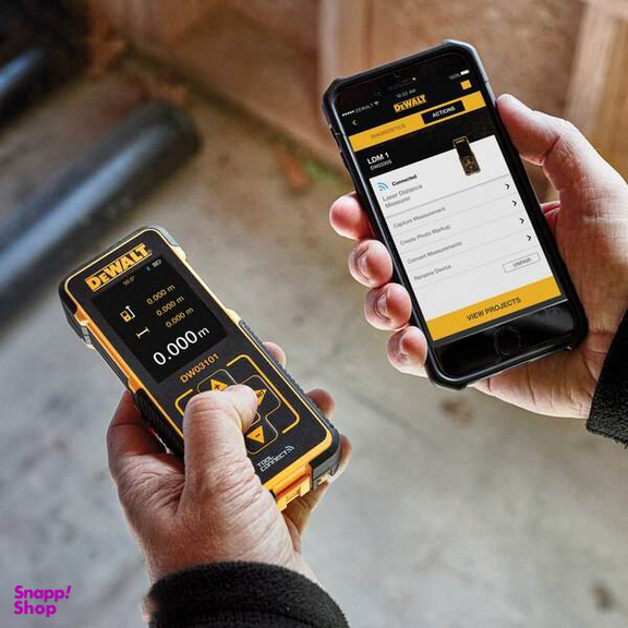 متر لیزری دیوالت (Dewalt) مدل Dw03101-Xj