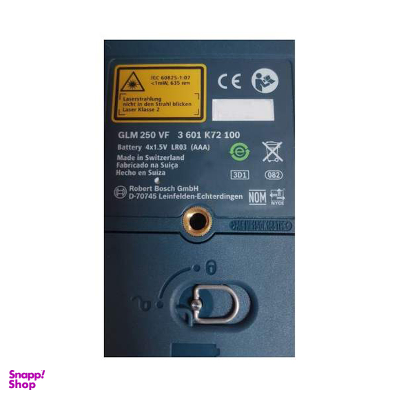 متر لیزری بوش مدل GLM 250 VF + Bt 150