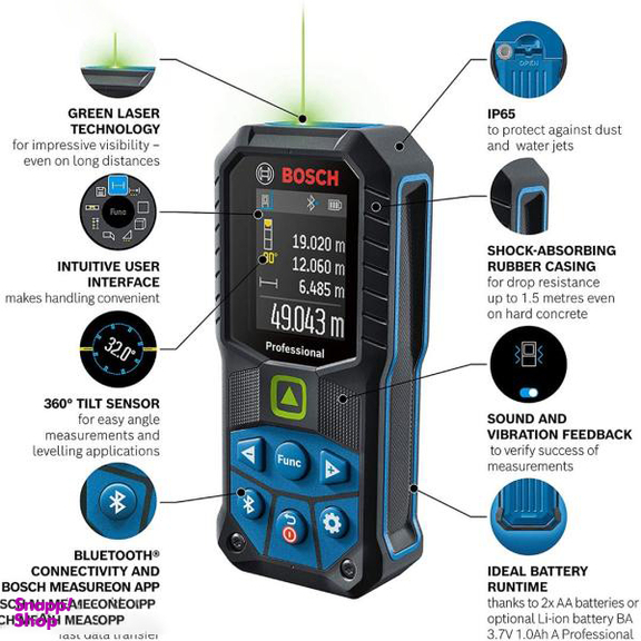 متر لیزری بوش مدل GLM 50-27 CG