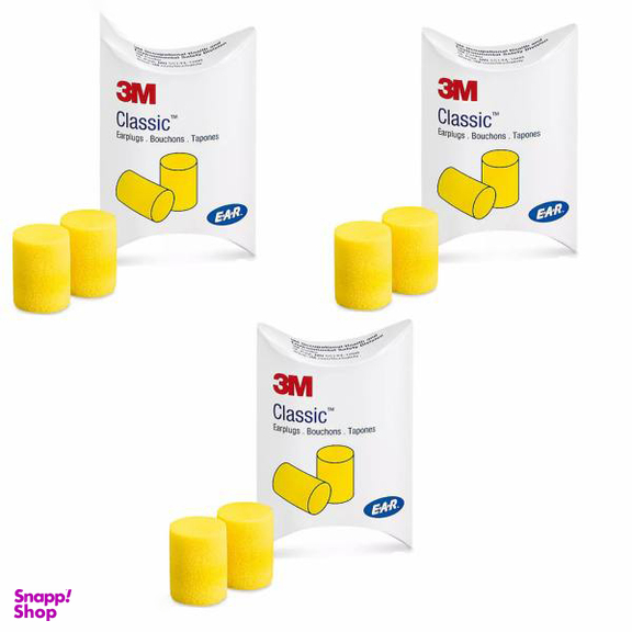 محافظ گوش تری ام (3M) مدل Classic مجموعه 6 عددی