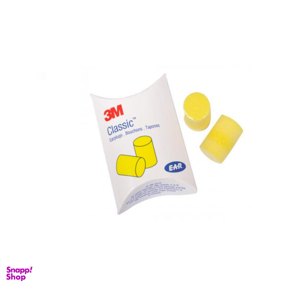 گوش گیر اسفنجی تری ام (3M) مدل Classic مجموعه 10 عددی