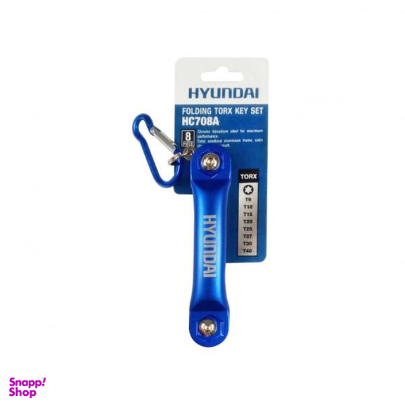 آچار ستاره ای هیوندای (Hyundai) مدل Hc708A مجموعه 8 عددی