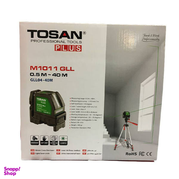 تراز لیزری توسن (Tosan) مدل M1011 Gll