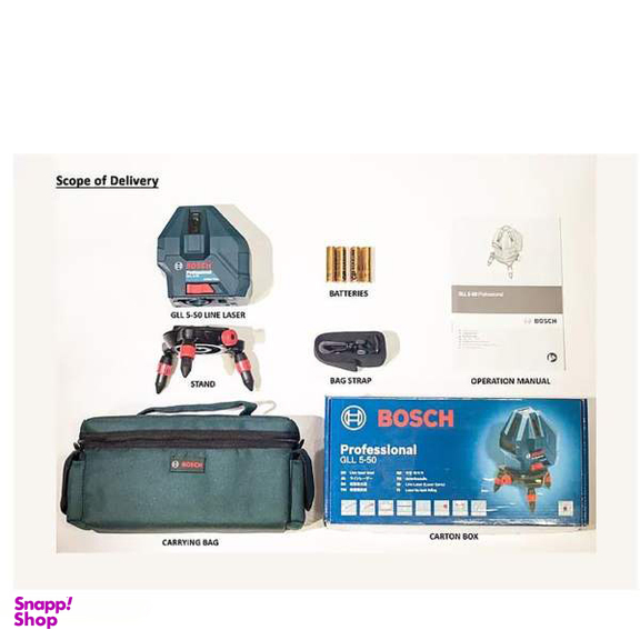 تراز لیزری بوش (Bosch) مدل Gll 5-50 X