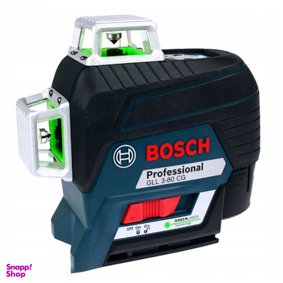 تراز لیزری نور سبز بوش (Bosch) مدل Gll 3-80 Cg L-Boxx