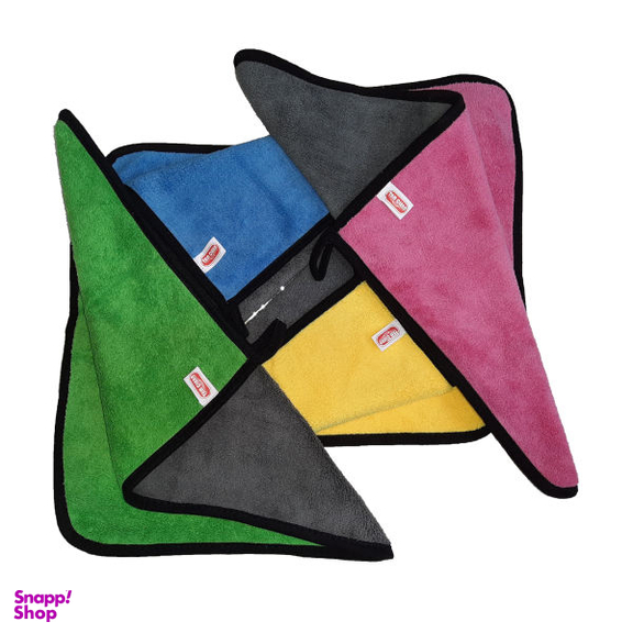 دستمال میکروفایبر نظافت خودرو تام کلین (Tamclean) مدل Tc-Mfl450A