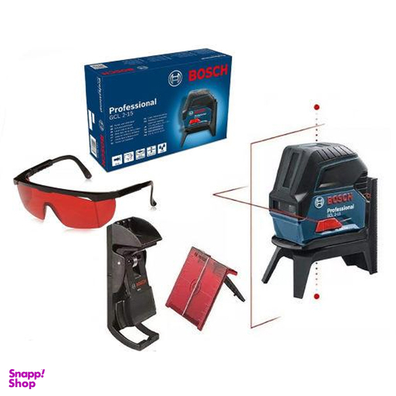 تراز لیزری خط و نقطه بوش (Bosch) مدل Gcl 2-15 Extra