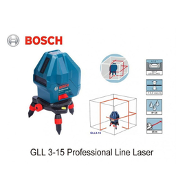 تراز لیزری بوش (Bosch) مدل Gll3-15X Pro