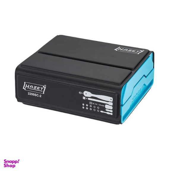 مجموعه 50 عددی آچار و سری بکس هازت مدل 2200SC-2