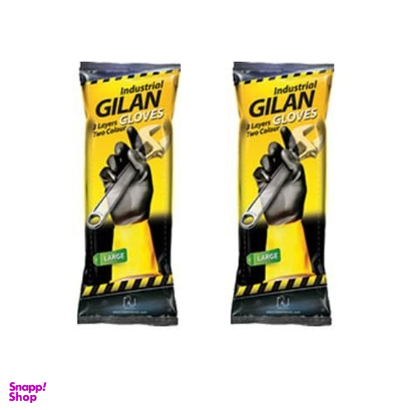 دستکش ایمنی دستکش گیلان (Gilan Glaves) مدل L مجموعه 2 عددی