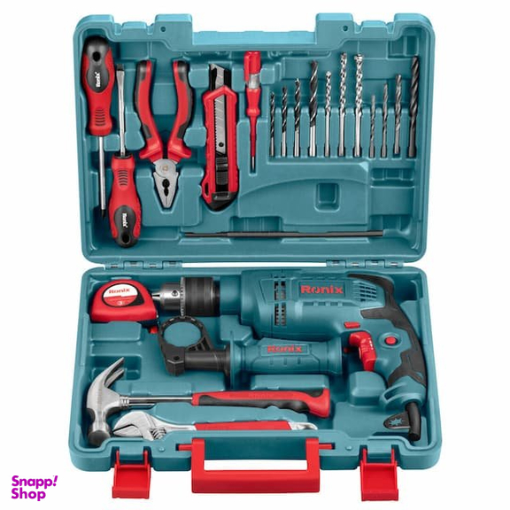 ست دریل چکشی رونیکس مدل RH-RS0001 مجموعه 22 عددی