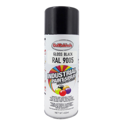 اسپری رنگ مشکی گل پخش (Golpakhsh) مدل RAL 9005 حجم 450 میلی لیتر