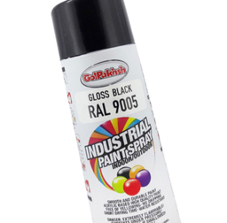 اسپری رنگ مشکی گل پخش (Golpakhsh) مدل RAL 9005 حجم 450 میلی لیتر