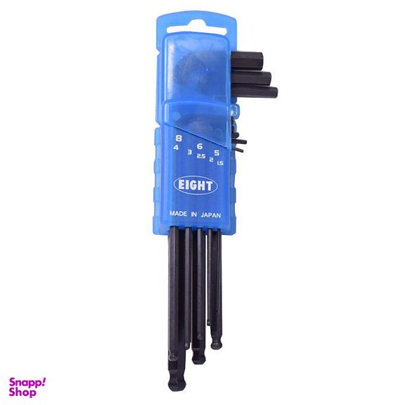 آچار آلن ایت (Eight) مدل 158D-016 مجموعه 8 عددی