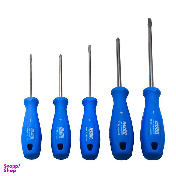 پیچ گوشتی یونیور (Unior) مدل 607B5NI بسته 5 عددی