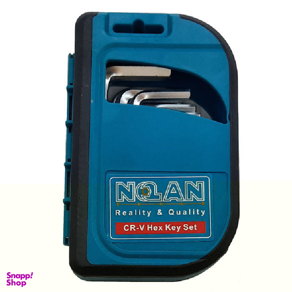 آچار آلن و ستاره ای نولان (Nolan) مدل CR-V6150 بسته 18 عددی