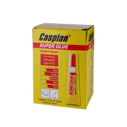 چسب قطره‌ ای کاسپین (Caspian) مدل Super Glue حجم 3 گرم