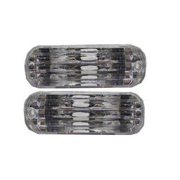 طلق چراغ راهنما داخل سپر خودرو چیکال (Chikal) مدل P-161 مناسب برای پراید 141 بسته 2 عددی