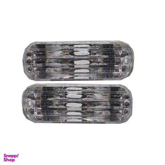 طلق چراغ راهنما داخل سپر خودرو چیکال (Chikal) مدل P-161 مناسب برای پراید 141 بسته 2 عددی