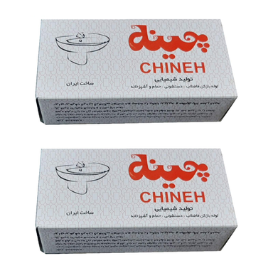 لوله بازکن چینه (Chineh) مدل پودری کد 02708 بسته 2 عددی