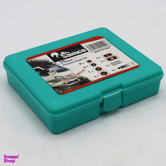 چسب و وصله پنچرگیری تیوپ سامکو (Samco) مدل YP-T-12 مجموعه 12 عددی