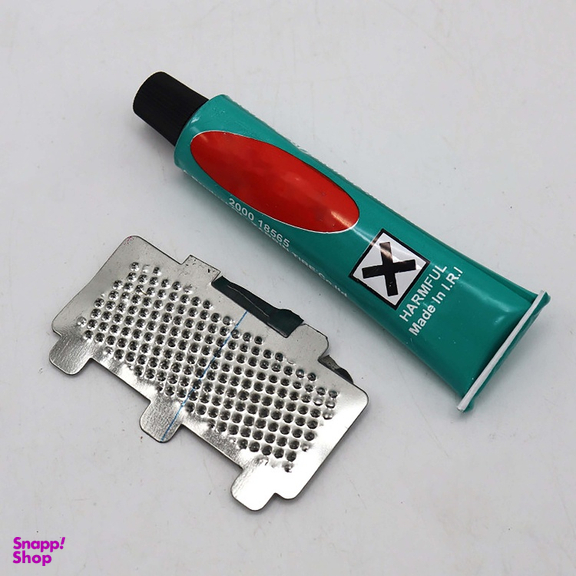 چسب و وصله پنچرگیری تیوپ سامکو (Samco) مدل YP-T-12 مجموعه 12 عددی